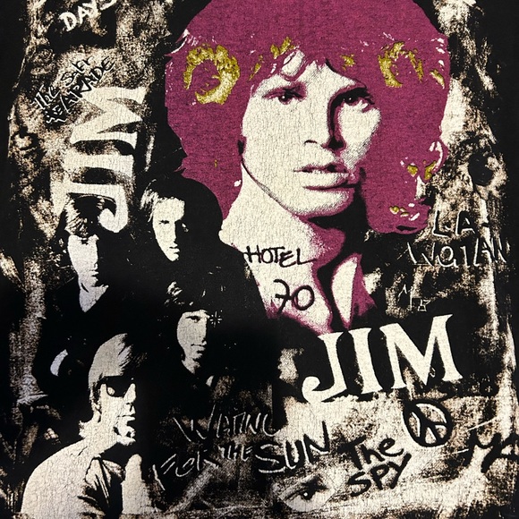 Rare Bootleg Jim Morrison T-Shirt XL - Picture 5 of 7